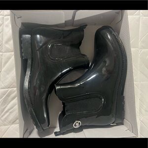 Michael Kors ankle rain boots